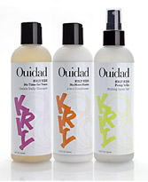 Ouidad KRLY Kids Easy Curls Shampoo, Conditioner and Styling Gel for Kids with Curly Hair