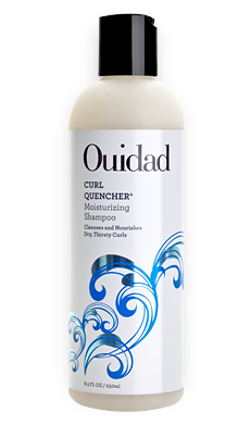 Ouidad Curl Quencher Moisturizing Shampoo for Dry, Thirsty Curly Hair