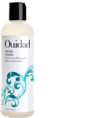 Ouidad Water Works Shampoo for Removing Chlorine and Restoring Curly Hair Damaged by Hard Water