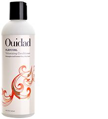 Ouidad PlayCurl Volumizing Conditioner for Boosting Limp, Fine Curly Hair